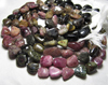 16 inches Natural Tourmaline Smooth Polished Nuggest Gorgeous Multy Colour Full Huge Size - 10 - 17 mm approx